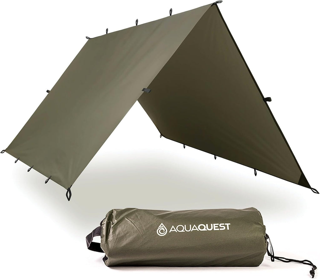 Defender Tarp – Heavy-Duty Waterproof (20,000 Mm) Seam-Taped Rain Fly for Camping, Bushcraft & Survival